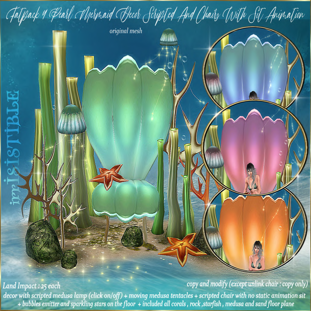 IrrISIStible – Mermaid Chair & Decor