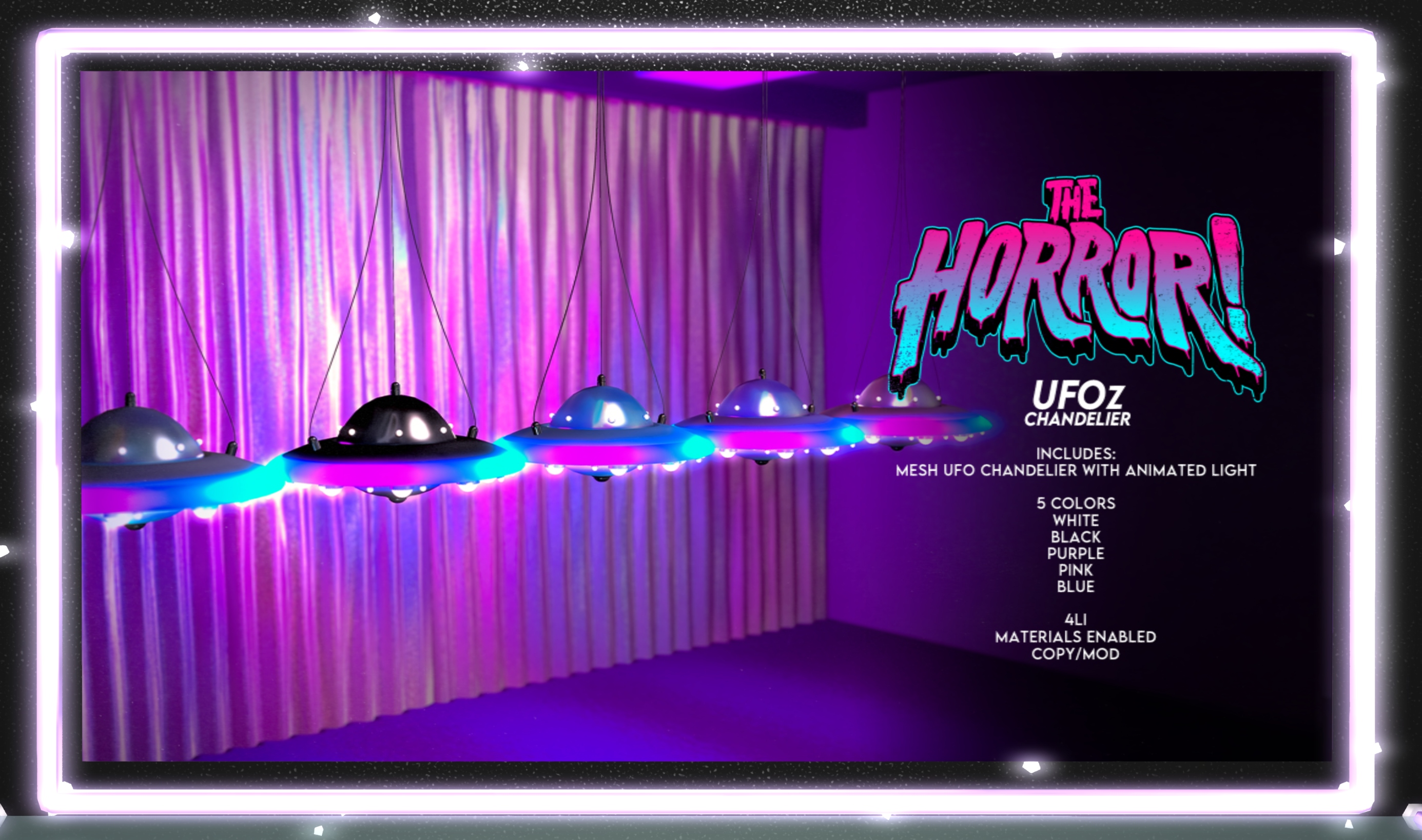 The Horror! – UFOZ Chandelier