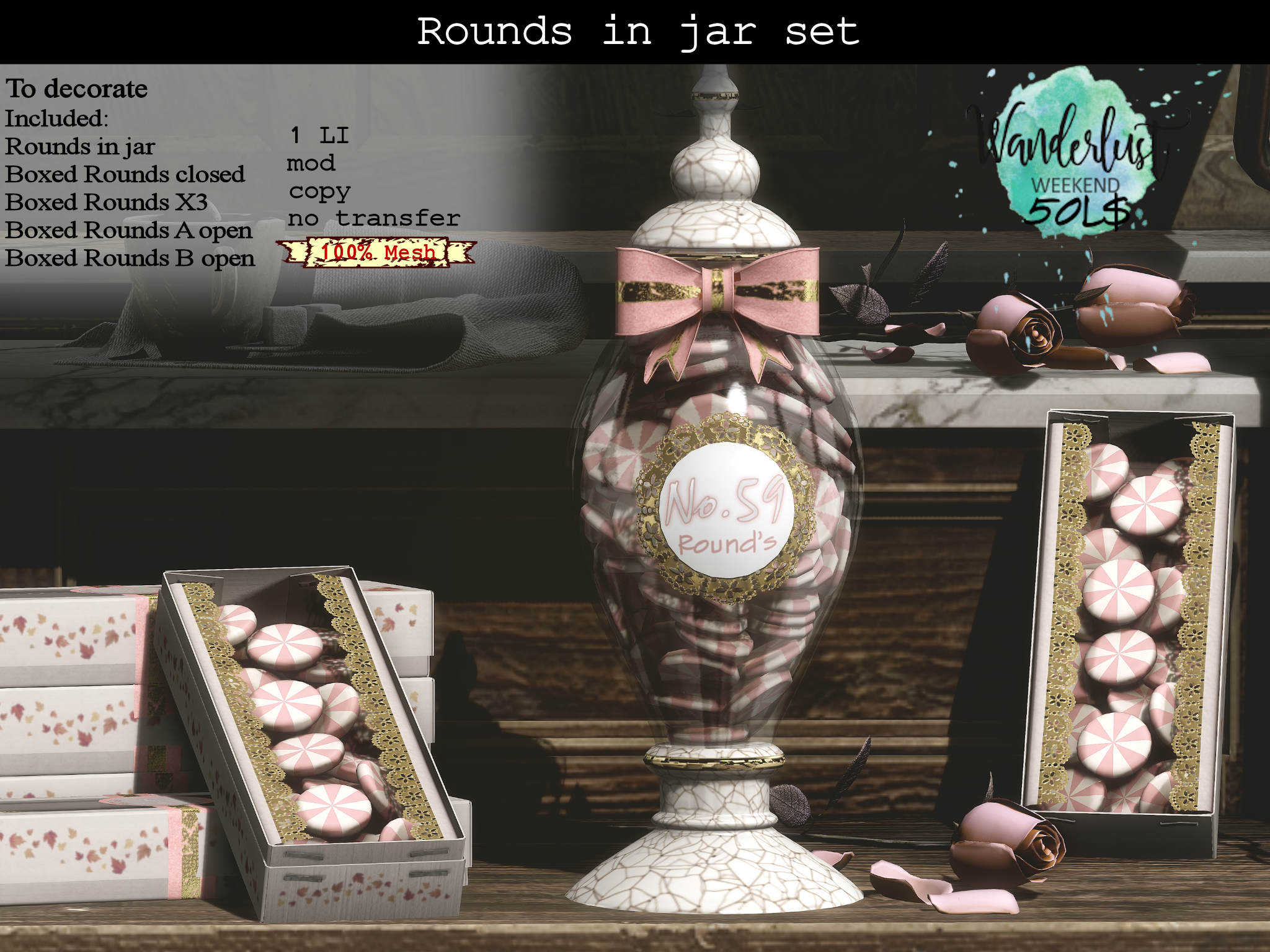 No. 59 – Rounds In Jar Set