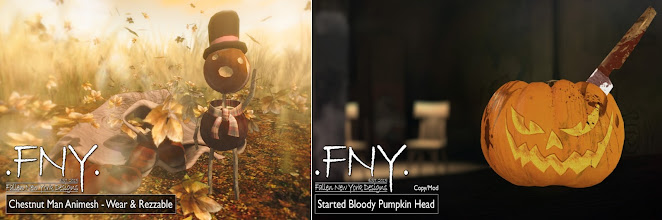 FNY – Chestnut Man & Started Bloody Pumpkin Head