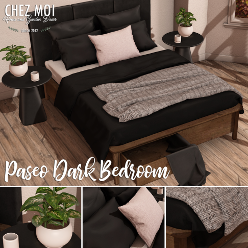 Chez Moi – Paseo Dark Bedroom