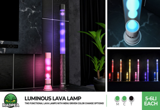 Madpea - Luminous Lava Lamp 