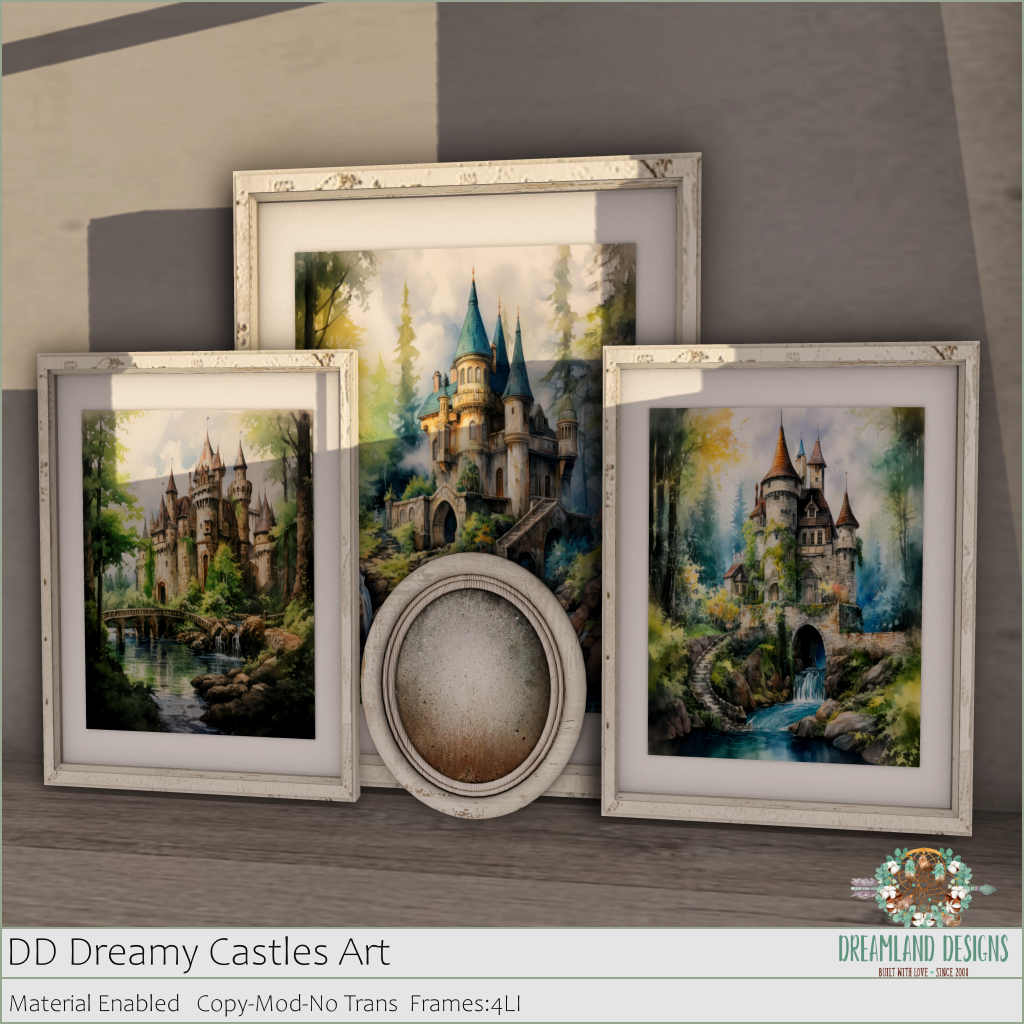 Dreamland Designs – Dreamy Castles Art