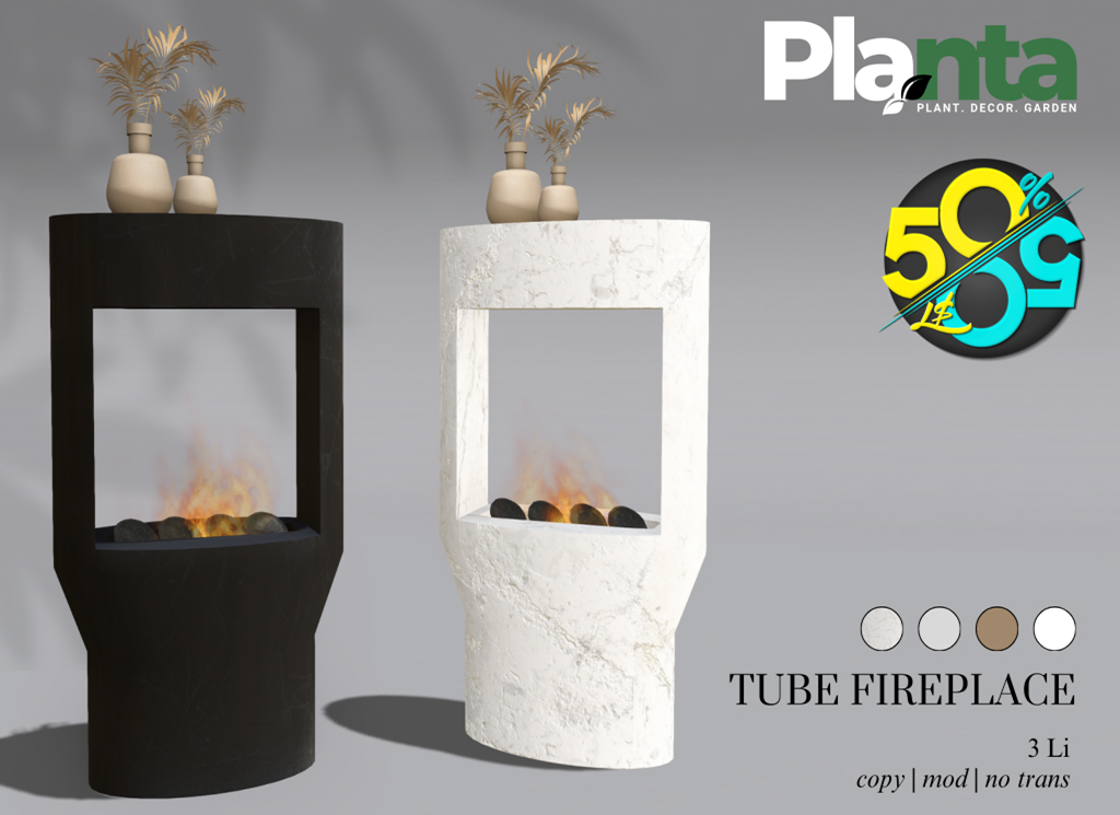 Planta – Tube Fireplace