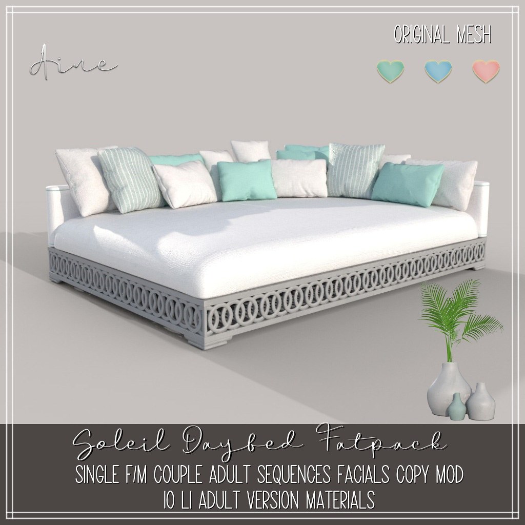 Aine – Soleil Daybed – Tres Chic