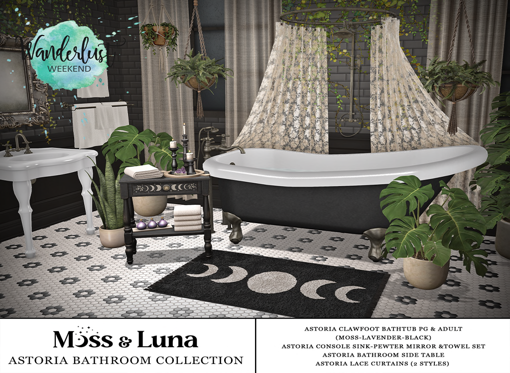 Moss & Luna – Astoria Bathroom Collection