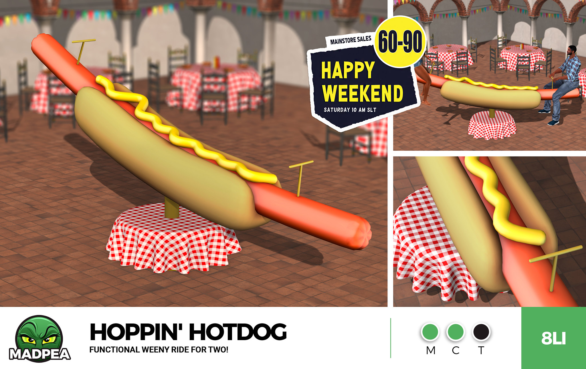 MadPea – Hoppin’ Hotdog