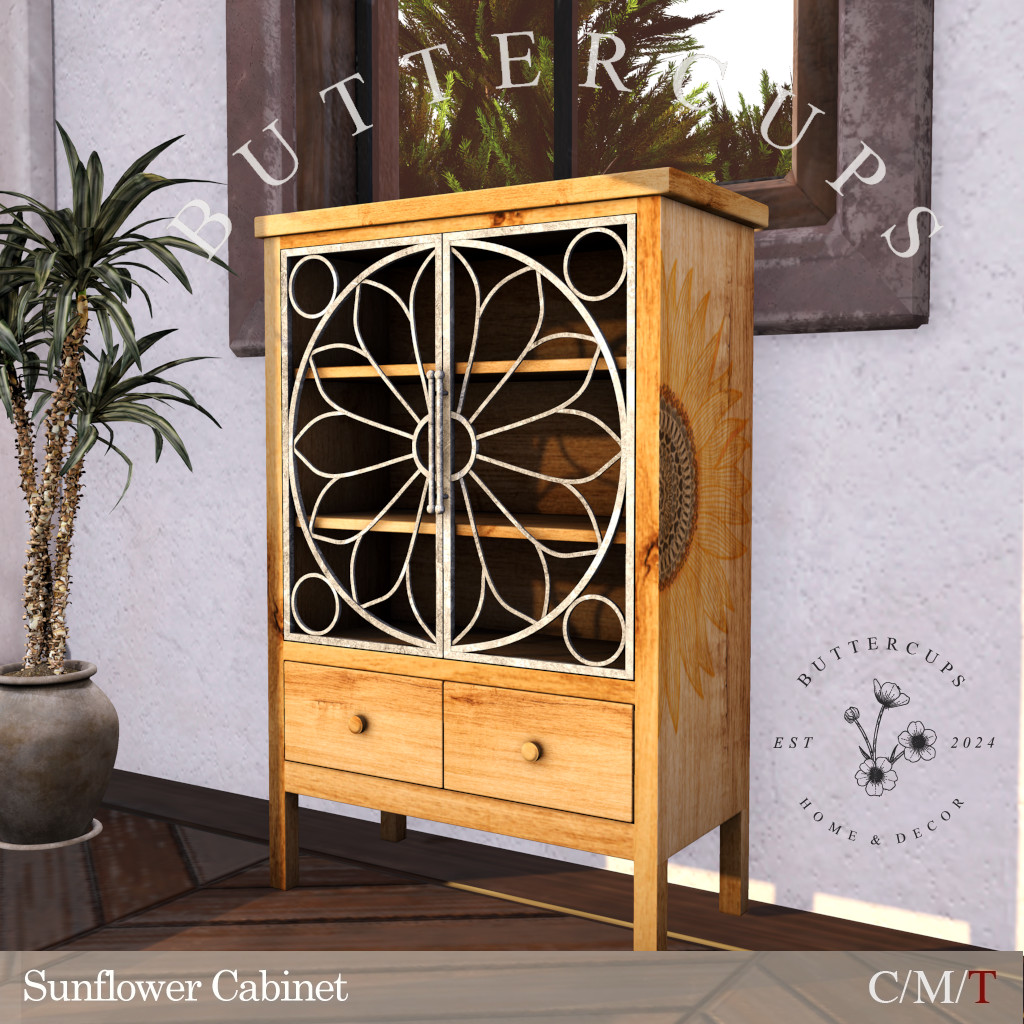 Buttercups – Sunflower Cabinet