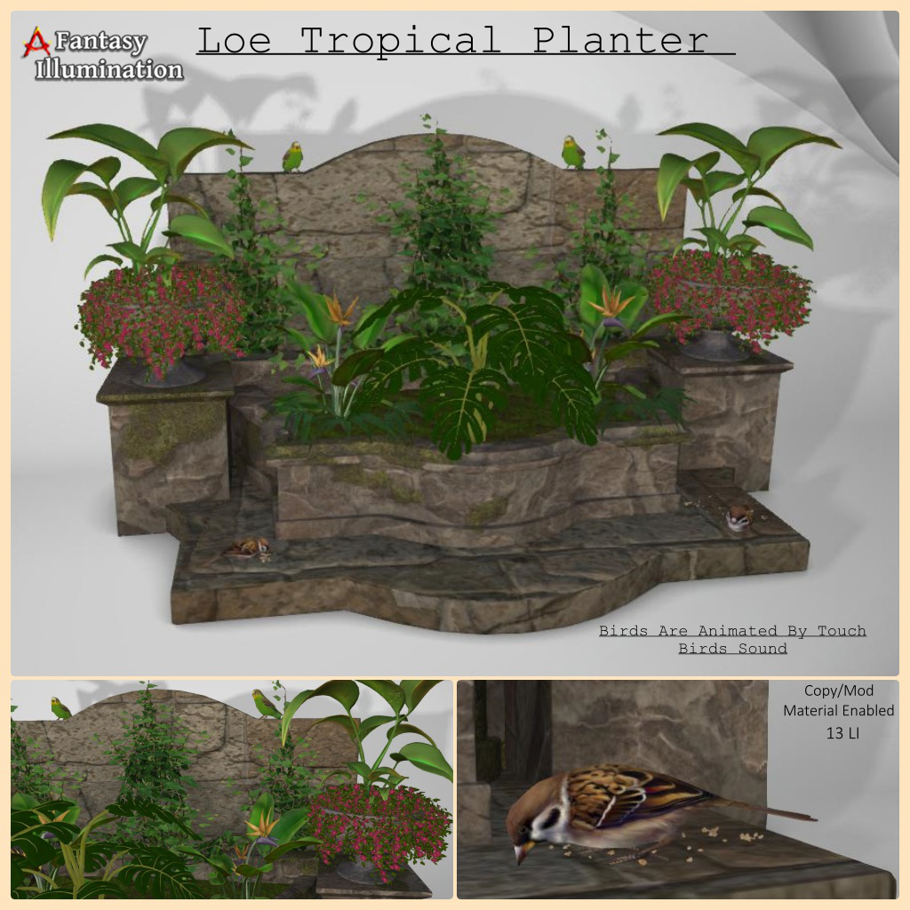 Fantasy Illumination – Loe Tropical Planter