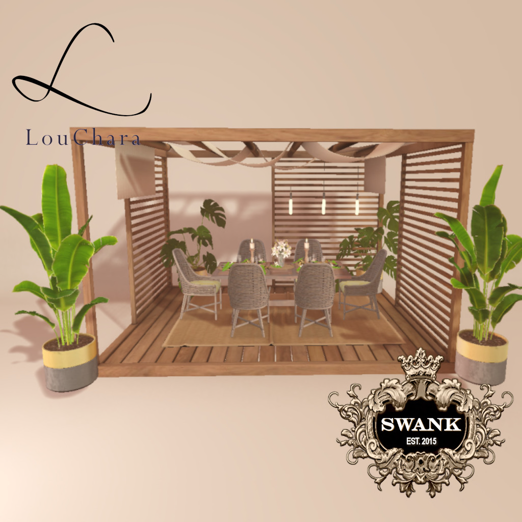 LouChara – Ari Patio Dining Set