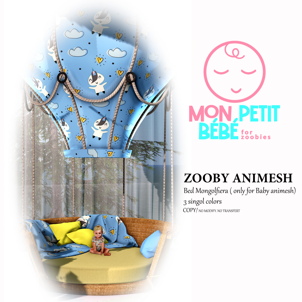 Mon Petit Bebe – Bed Mongolfiera