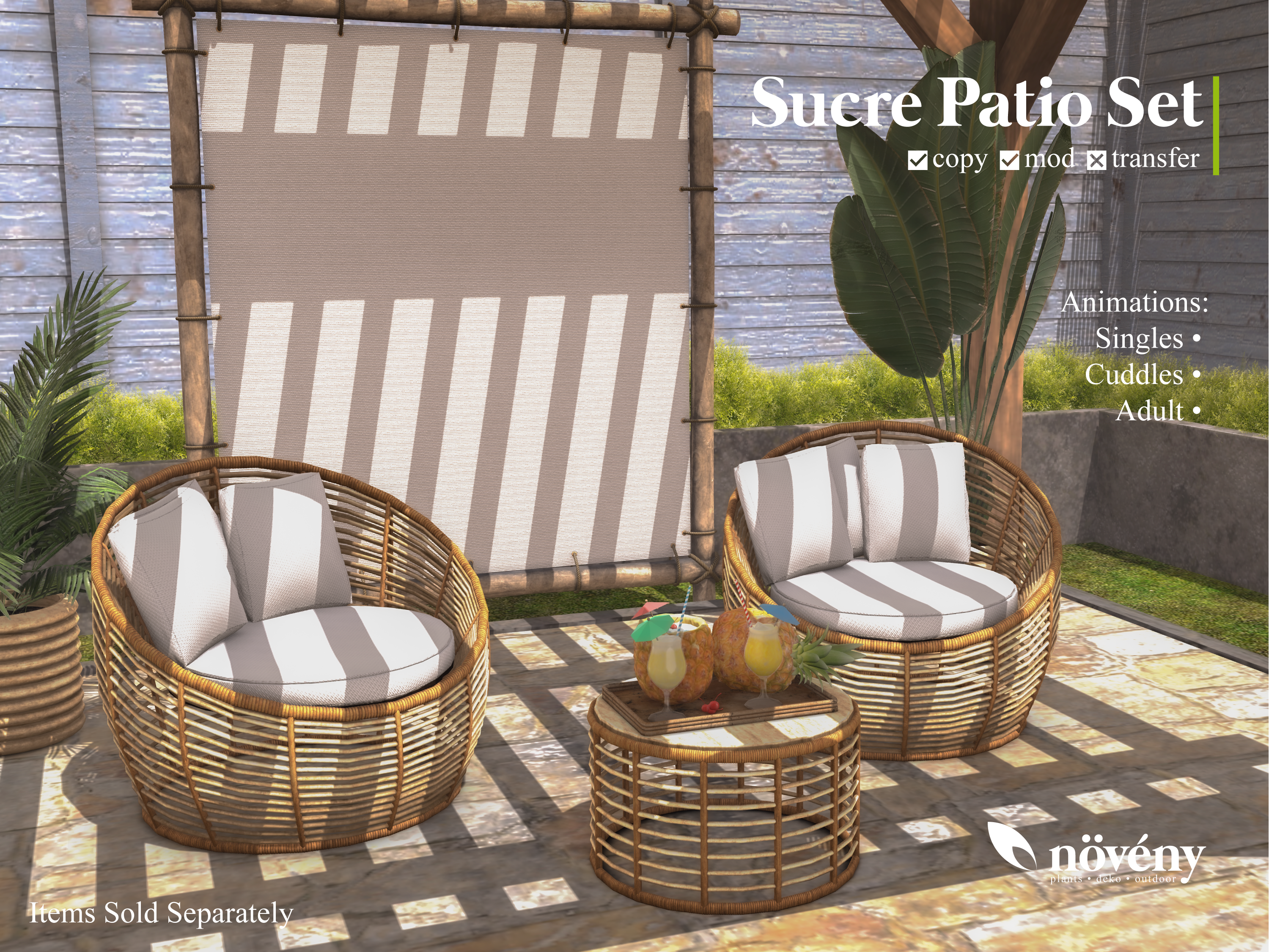 Növény – Sucre Patio Set – 20% Off