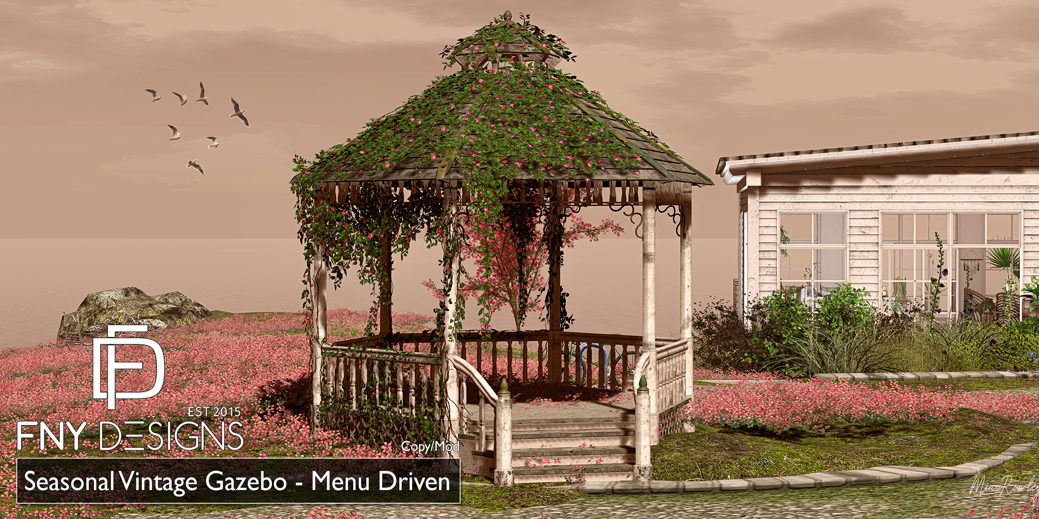 FNY Designs – Seasonal Vintage Gazebo