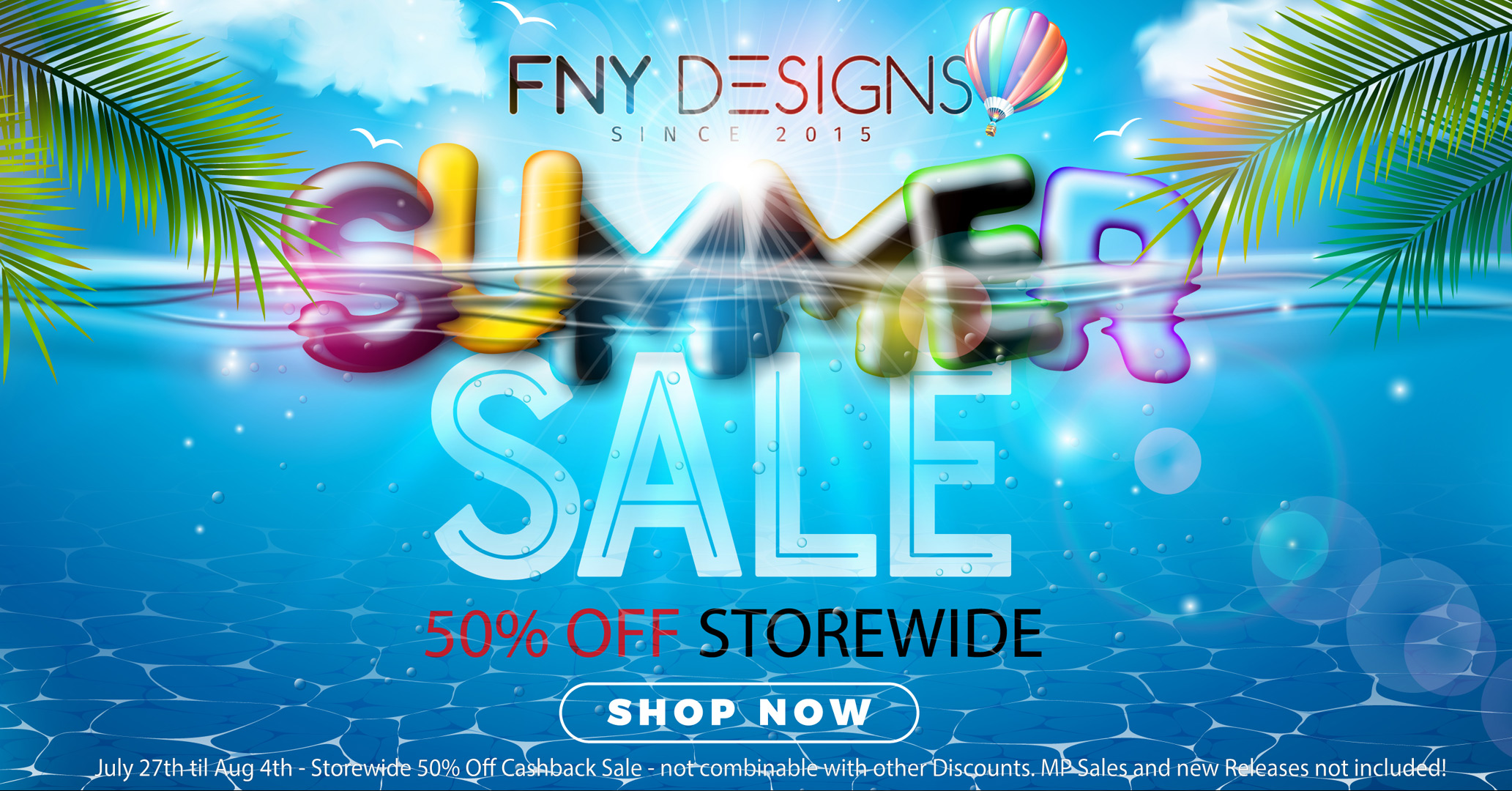 FNY Designs – Summer Sale 2024