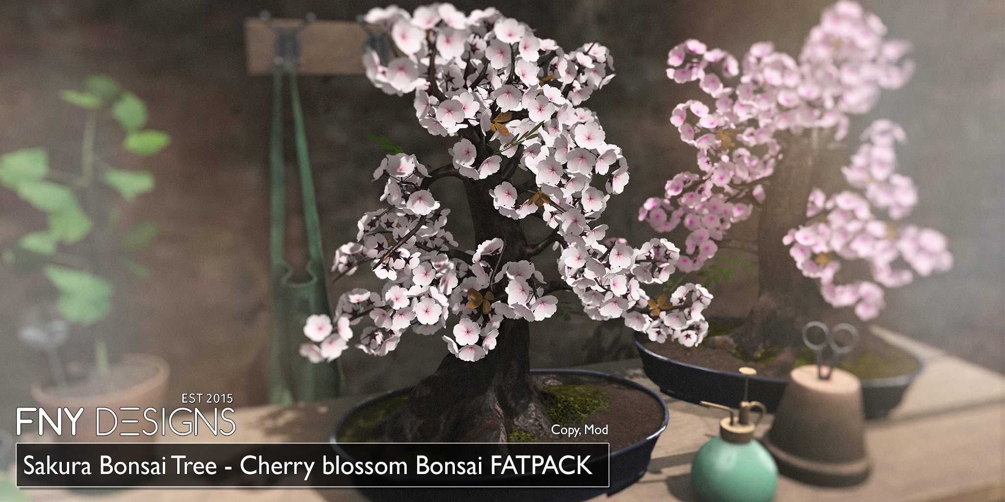 FNY Designs – Sakura Bonsai Tree