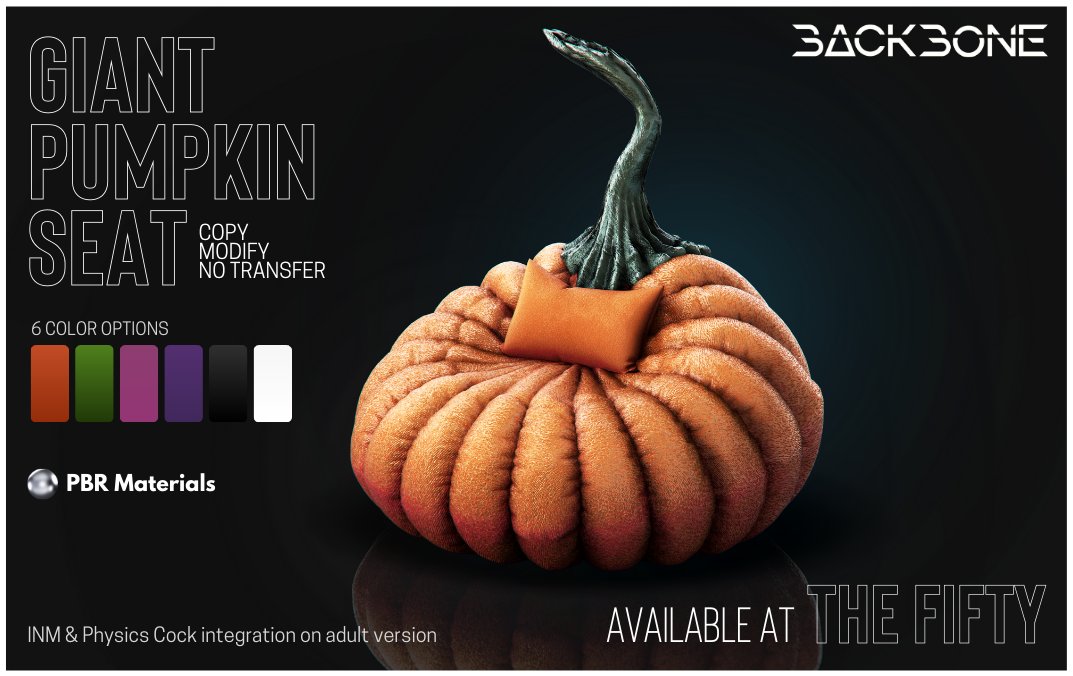 BackBone Giant Pumpkin Seat