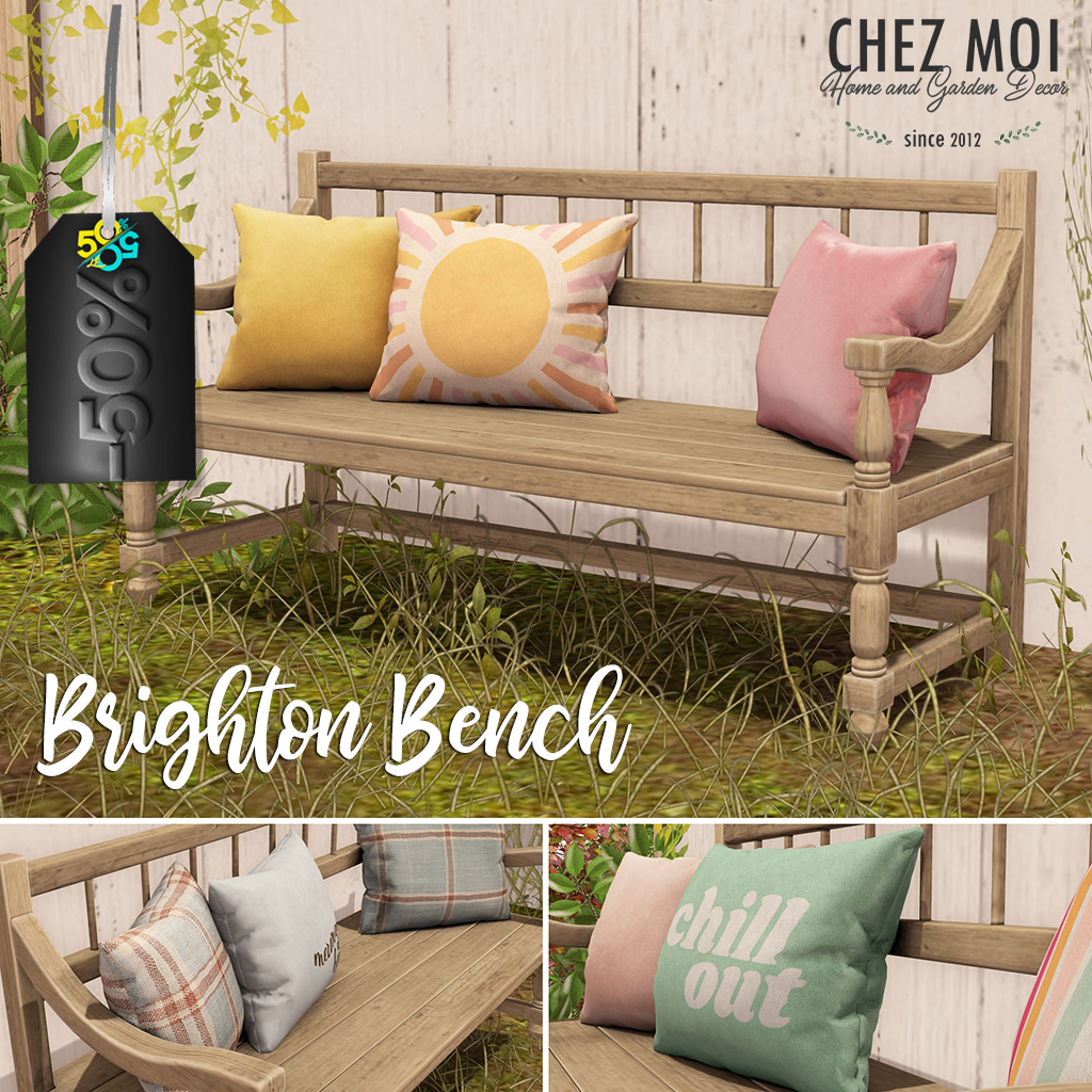 Chez Moi – Brighton Bench