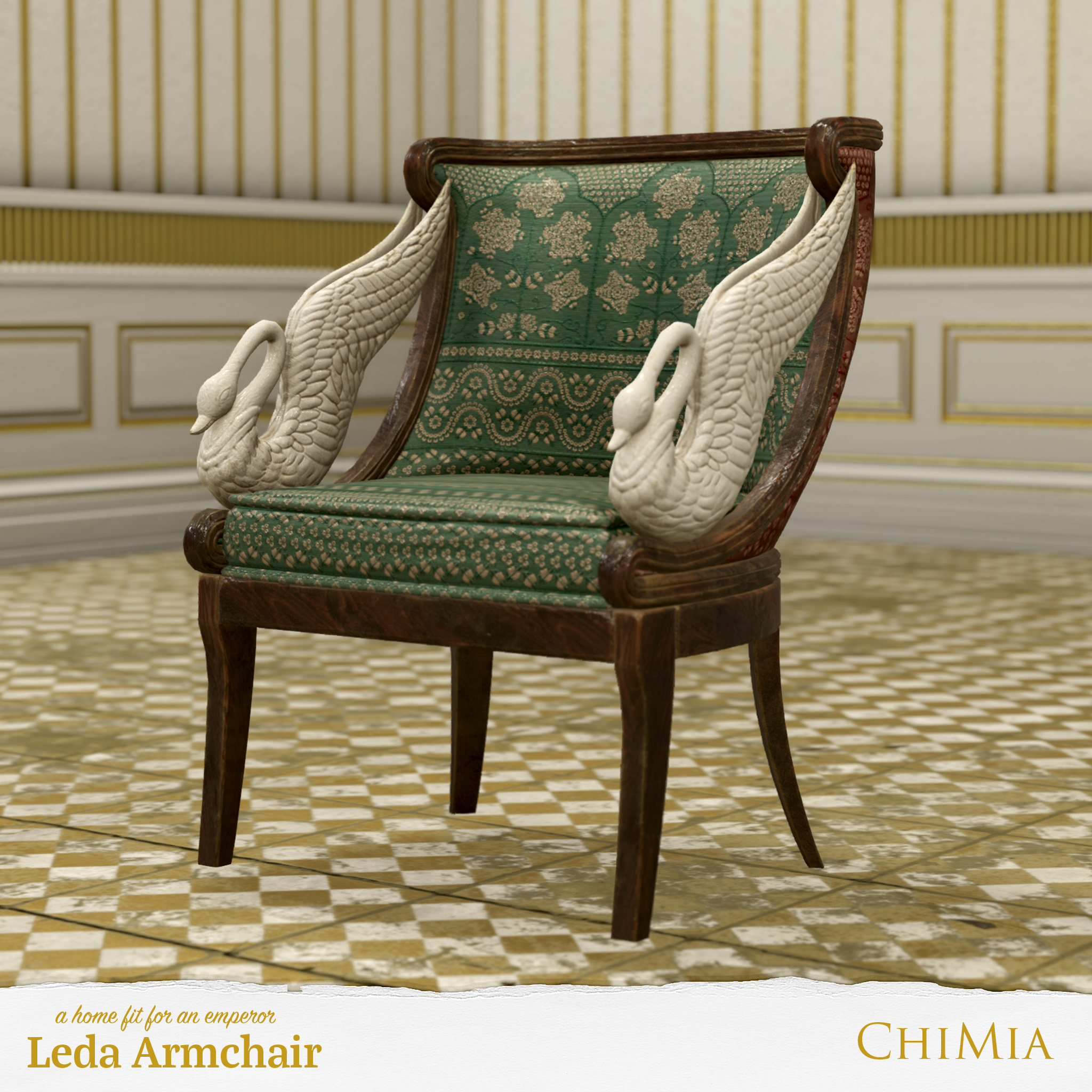 ChiMia – Leda Armchair & Dresser