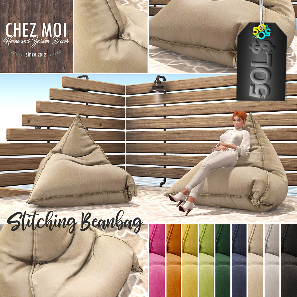 Chez Moi – Stitching Beanbag