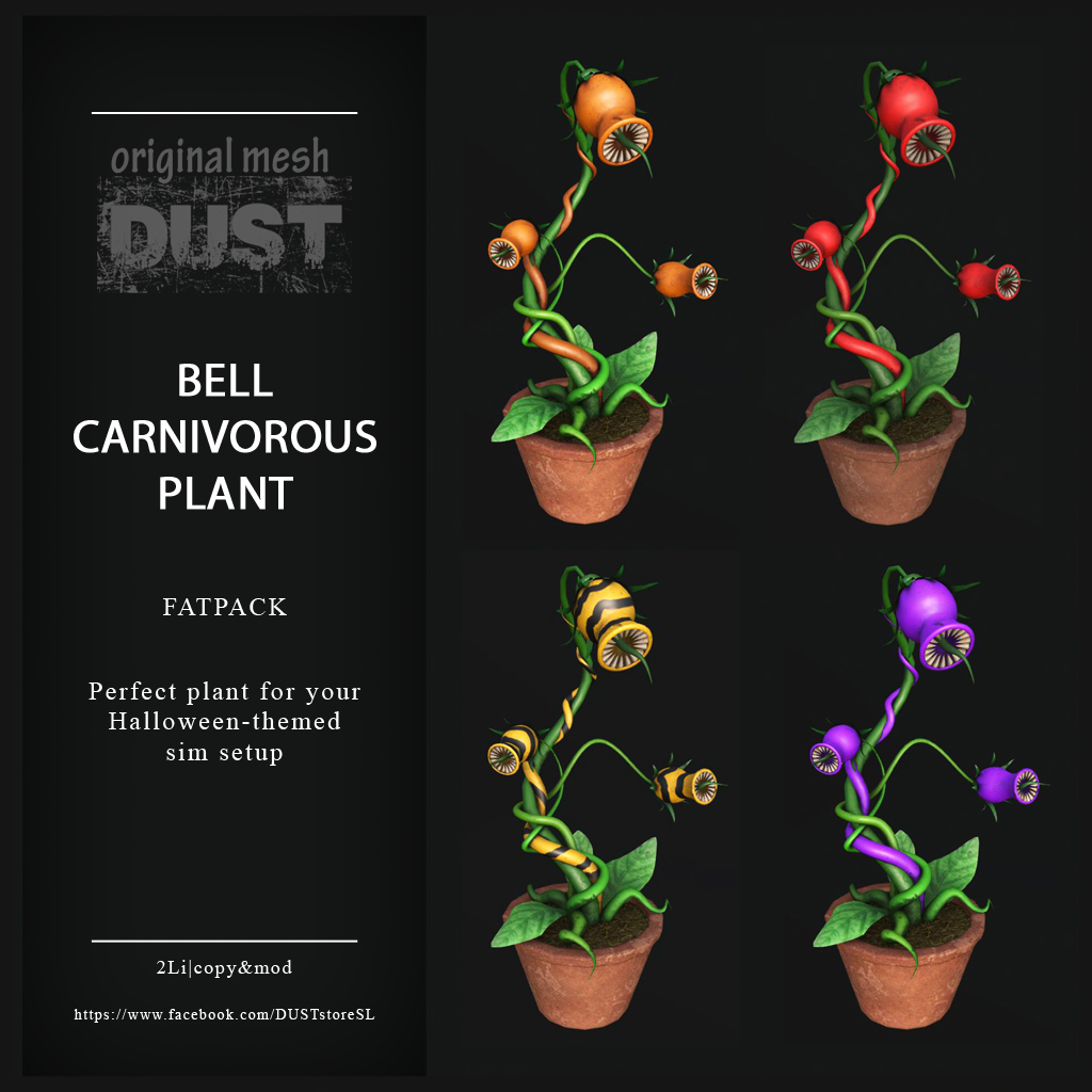 DUST – Bell Carnivorous Plants – 25% Off