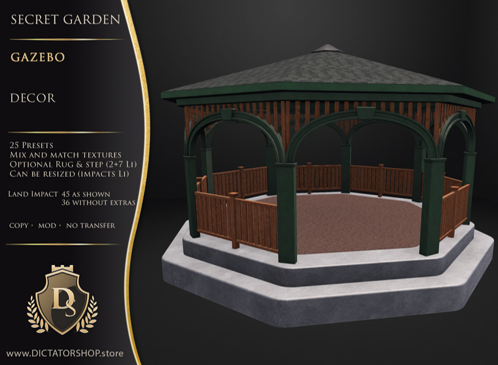 Dictatorshop – Secret Garden Gazebo