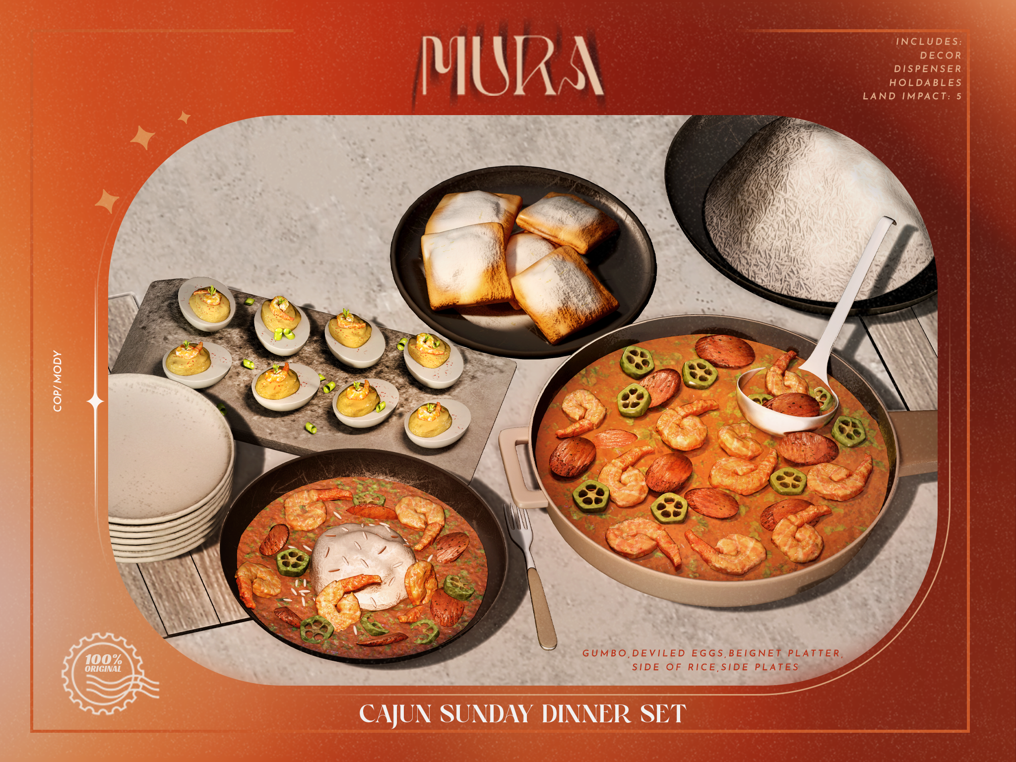 Mura – Cajun Sunday Dinner