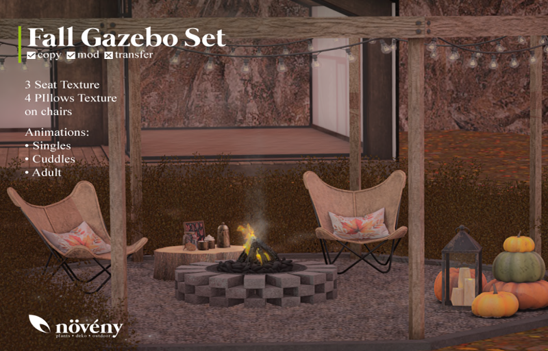 Noveny – Fall Gazebo Set