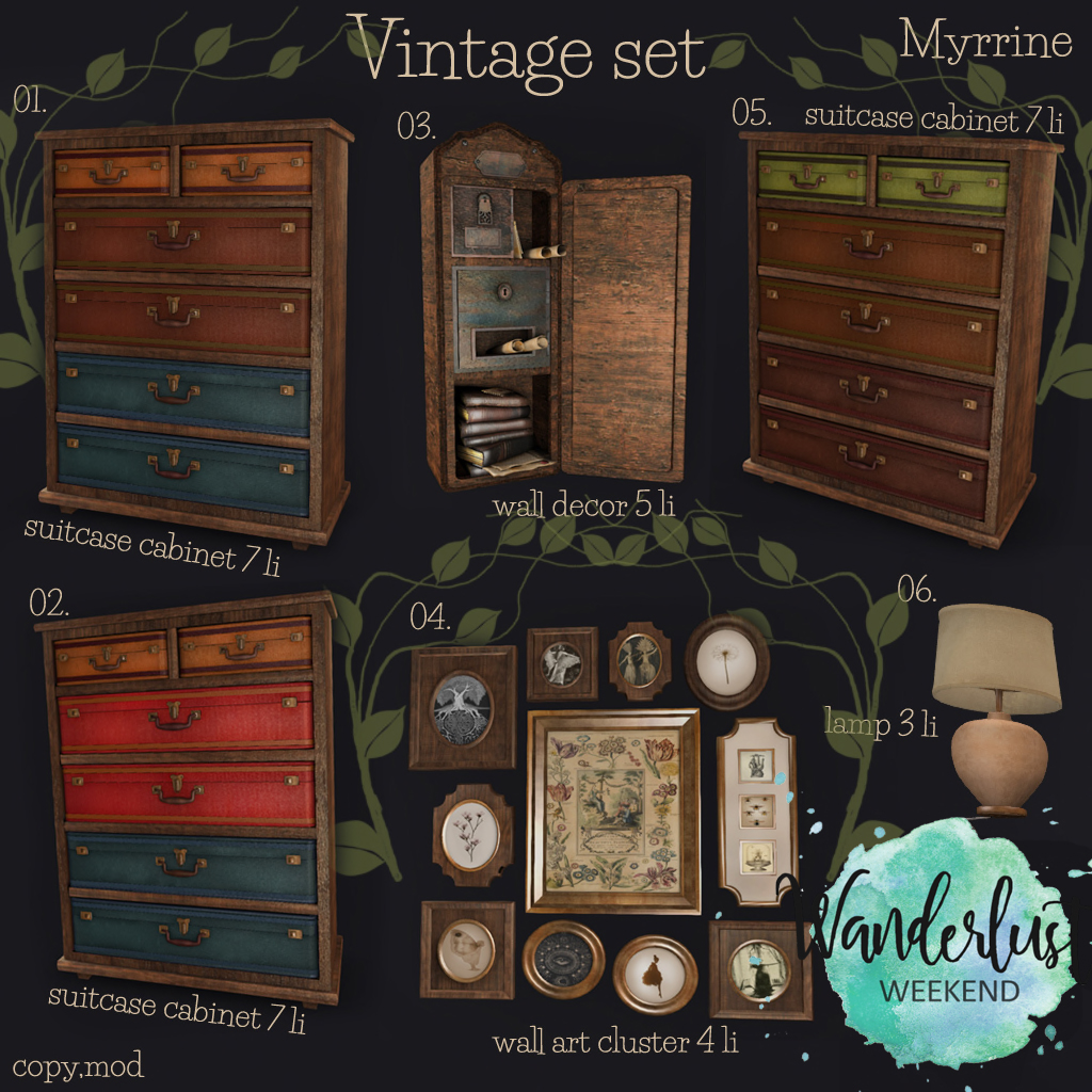 Myrrine – Vintage Set