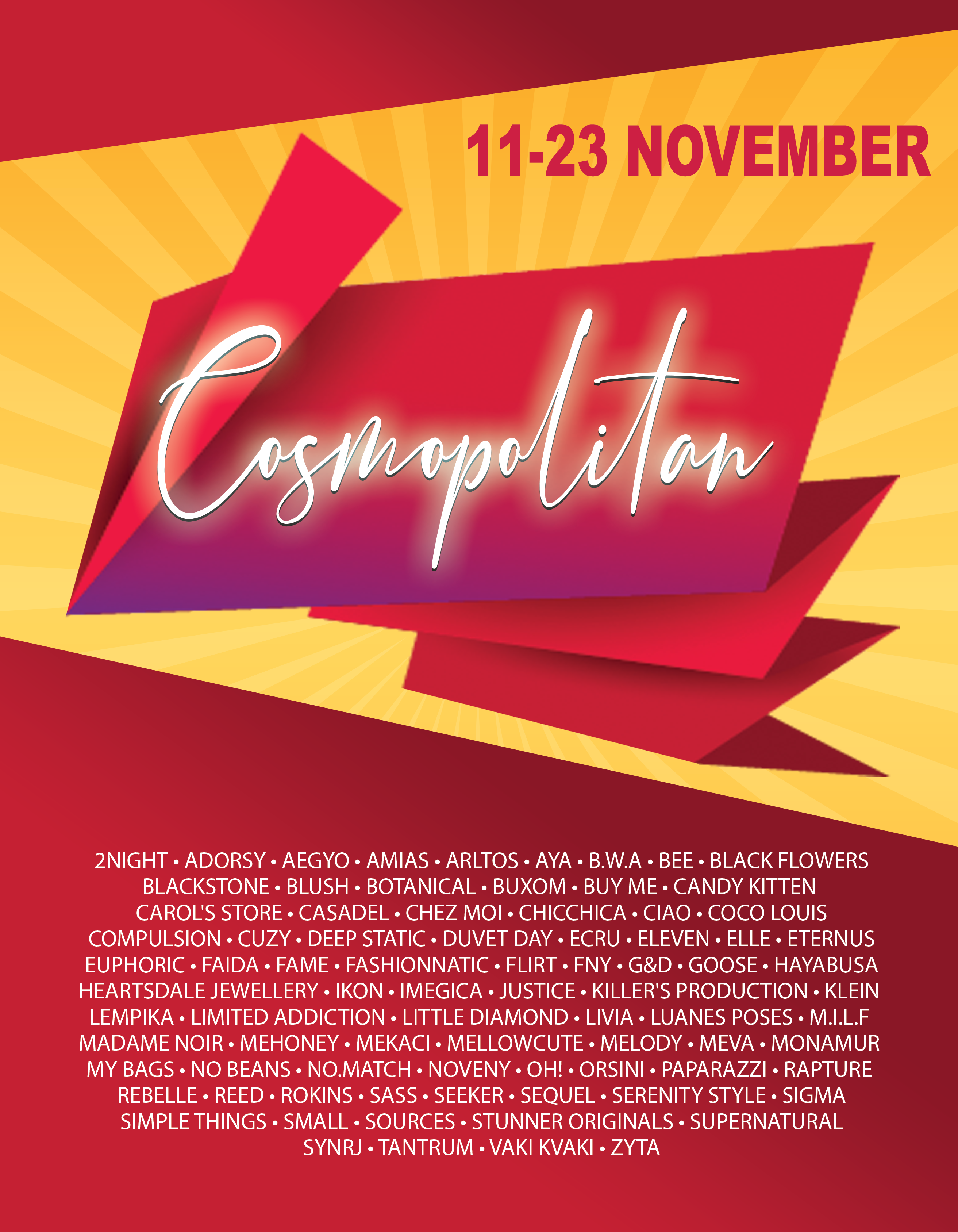 Press Release – Cosmopolitan – November 11