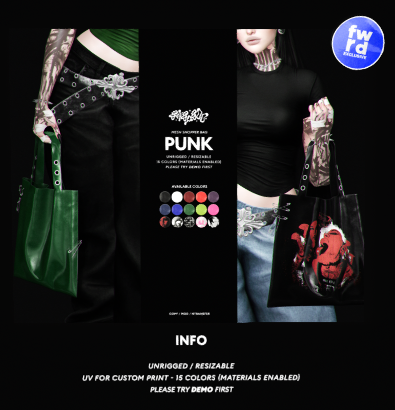 Babyboo – Punk Shopper Bag