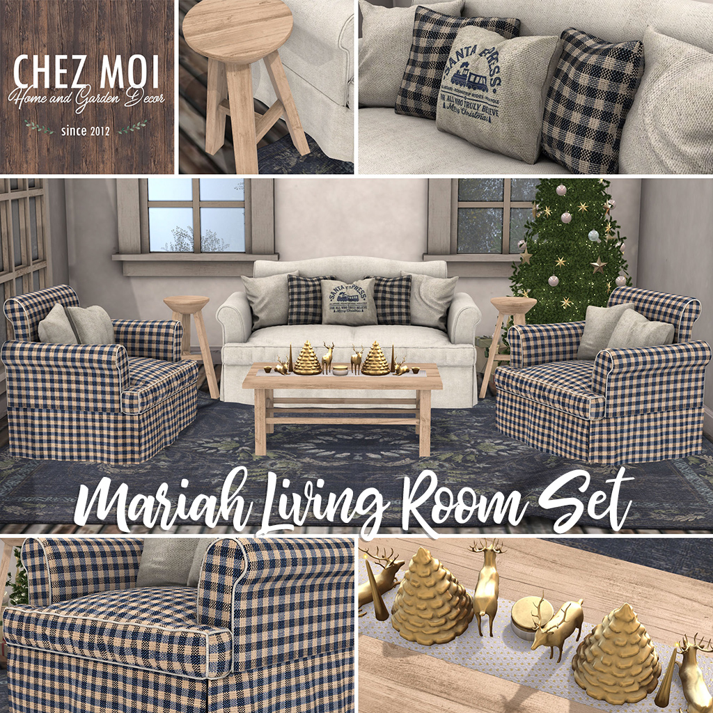 Chez Moi – Mariah Living Room Set