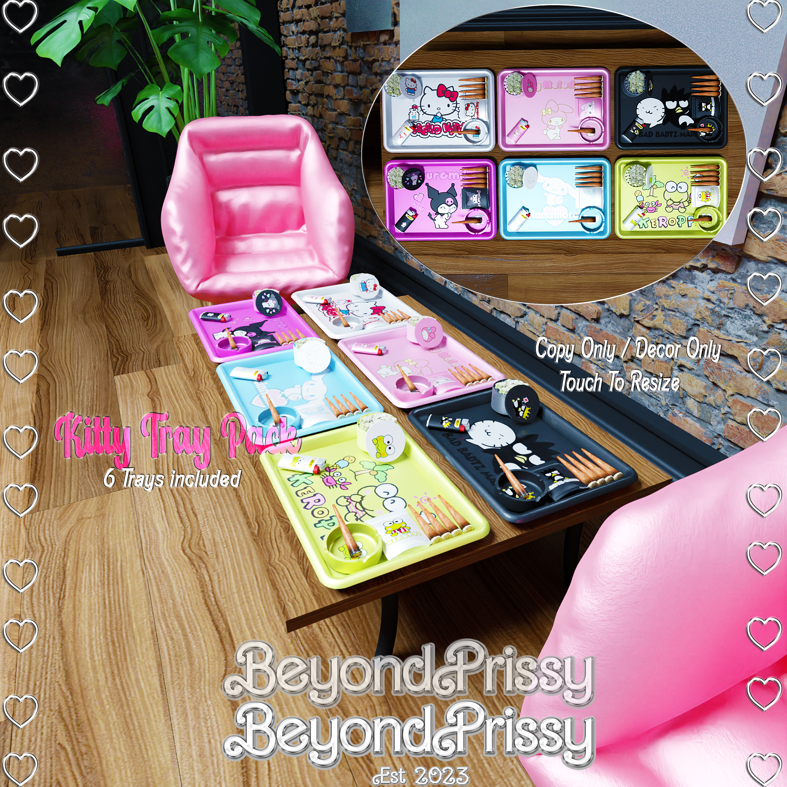 Beyond Prissy – Kitty Tray Pack