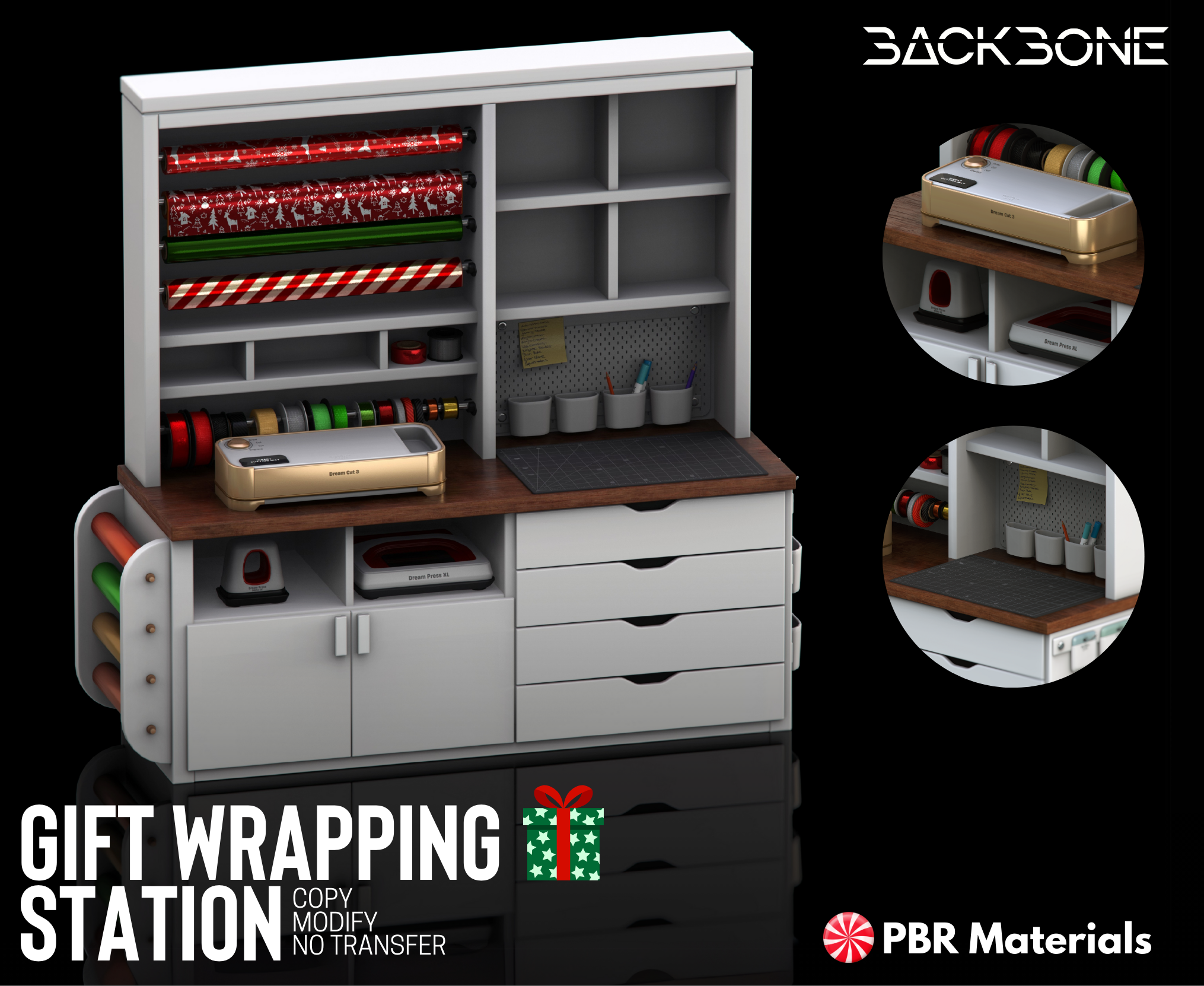 BackBone – Gift Wrapping Station