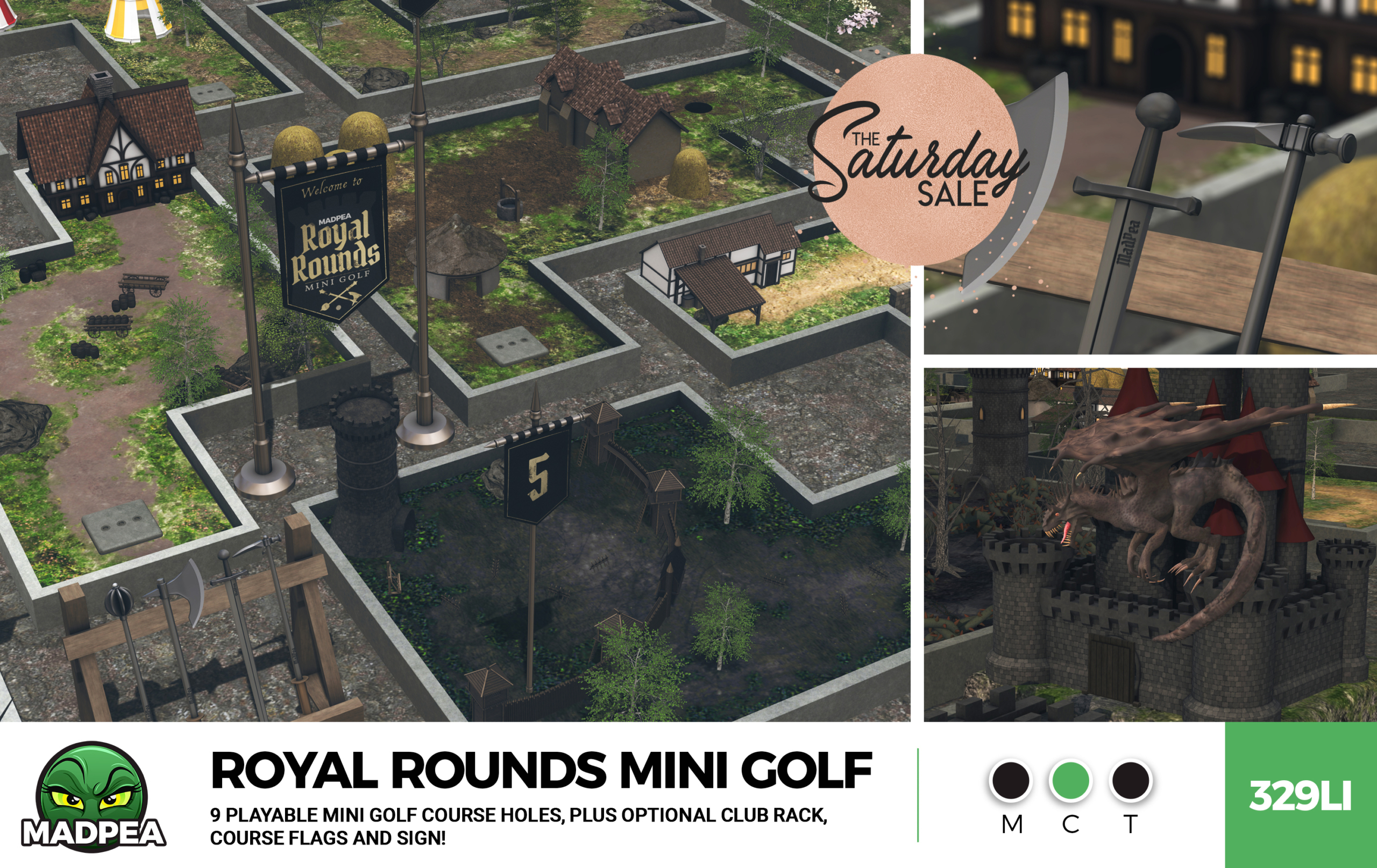 MadPea – Royal Rounds Mini Golf