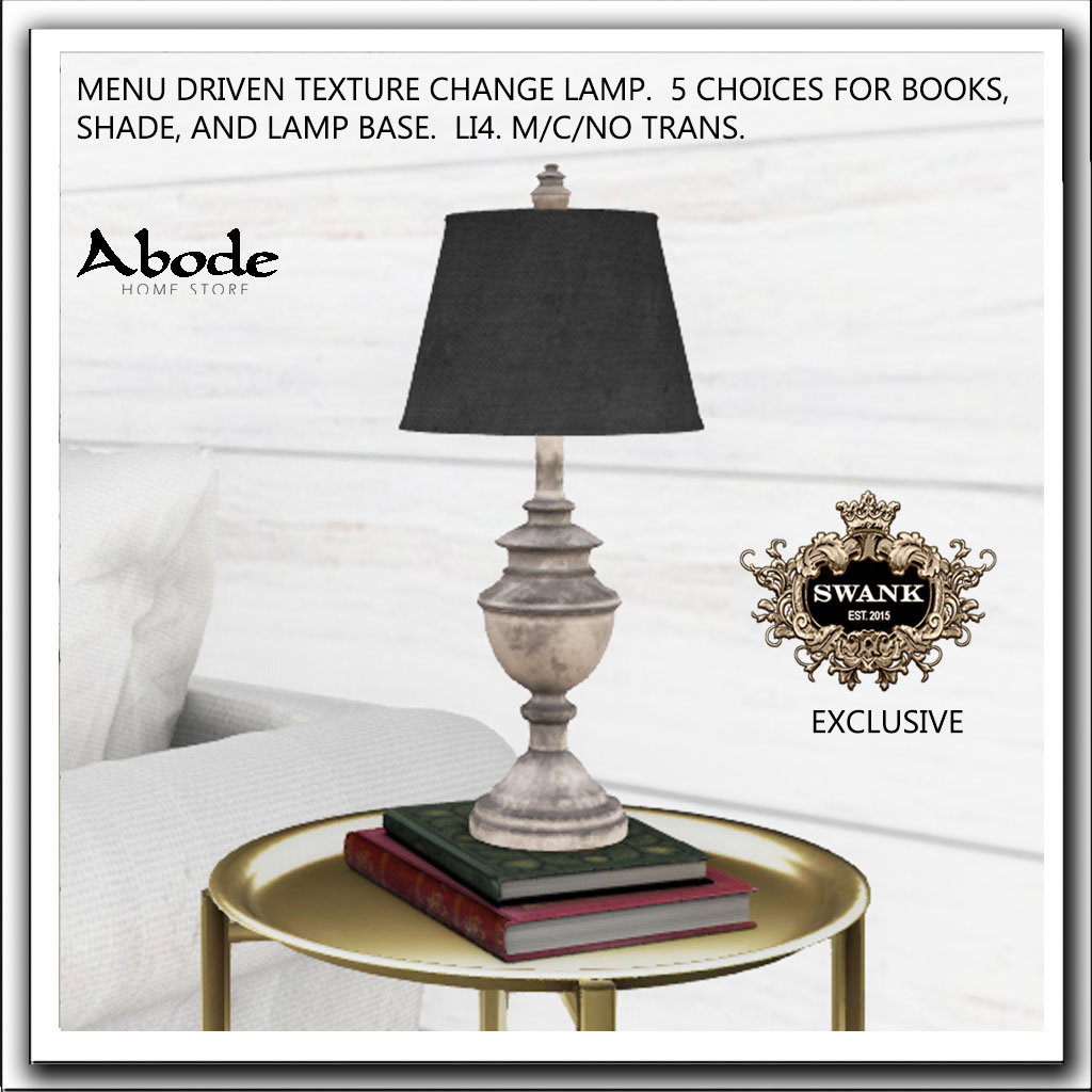 Abode – Turned Metal Lamp