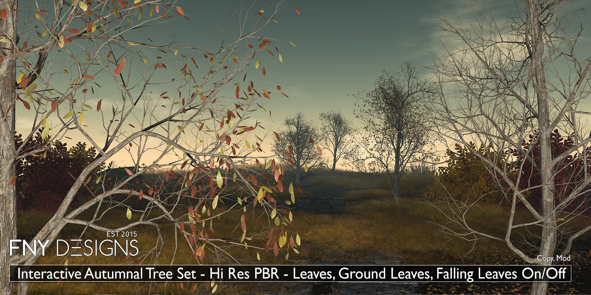 FNY DESIGNS – Interactive Autumnal Tree – 25% Off