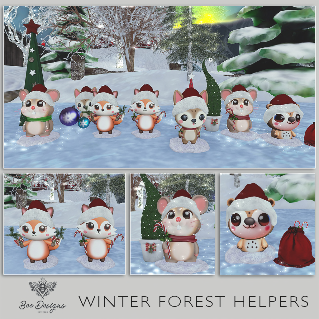 Bee Designs –  Winter Forest Helpers