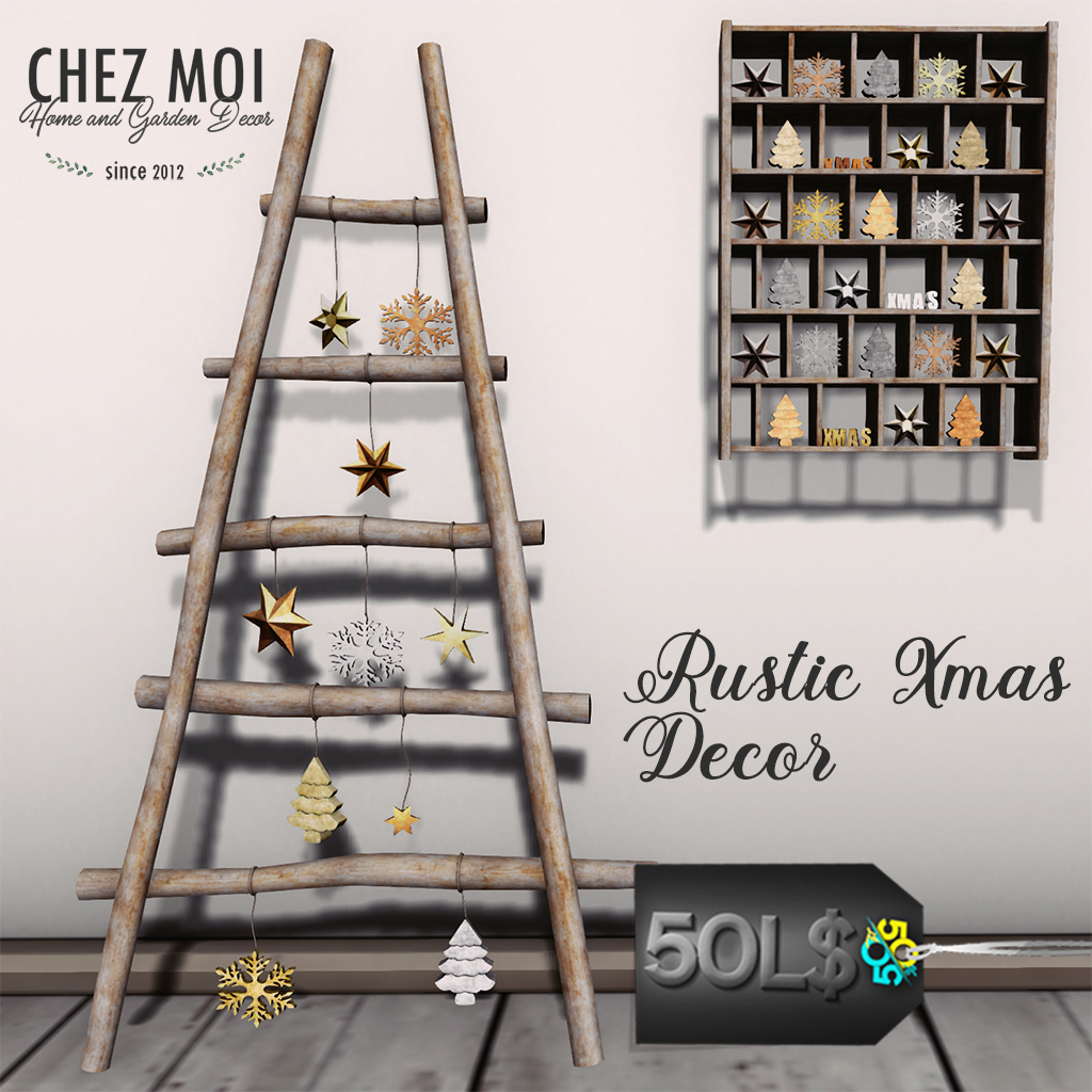 Chez Moi – Rustic Xmas Decor – FIFTY FIFTY