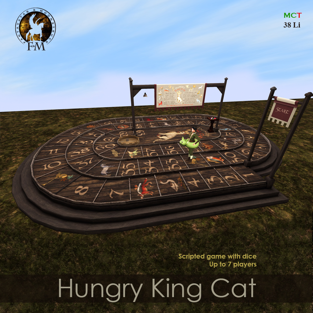 Fantavatar & Moonstruck – Hungry Cat Game – 25% Off