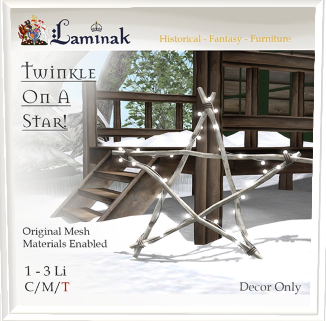 Laminak – Twinkle on a Star & Free Gift