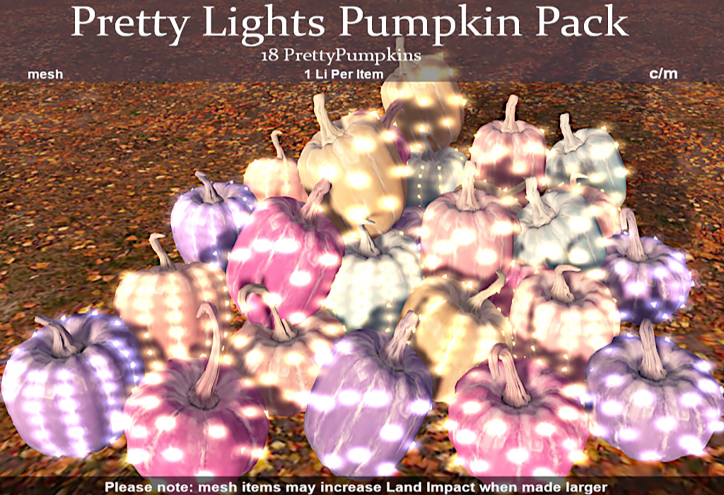 Love – Pretty Lights Pumpkin Pack