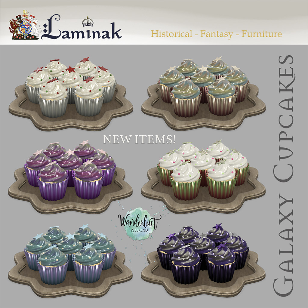 Laminak – Galaxy Cupcakes