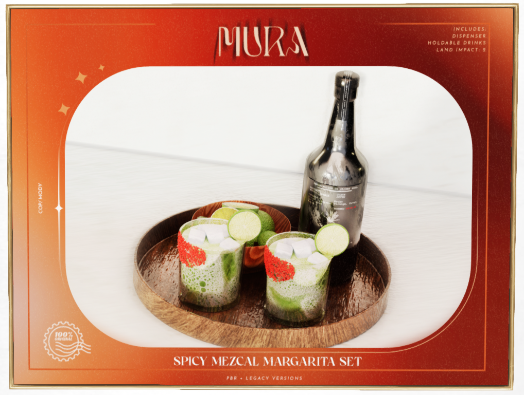 Mura – Spicy Mezcal Margarita Set