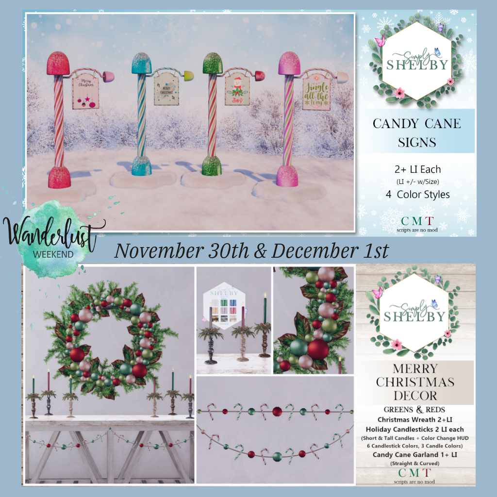 Simply Shelby – Candy Cane Signs & Christmas Decor