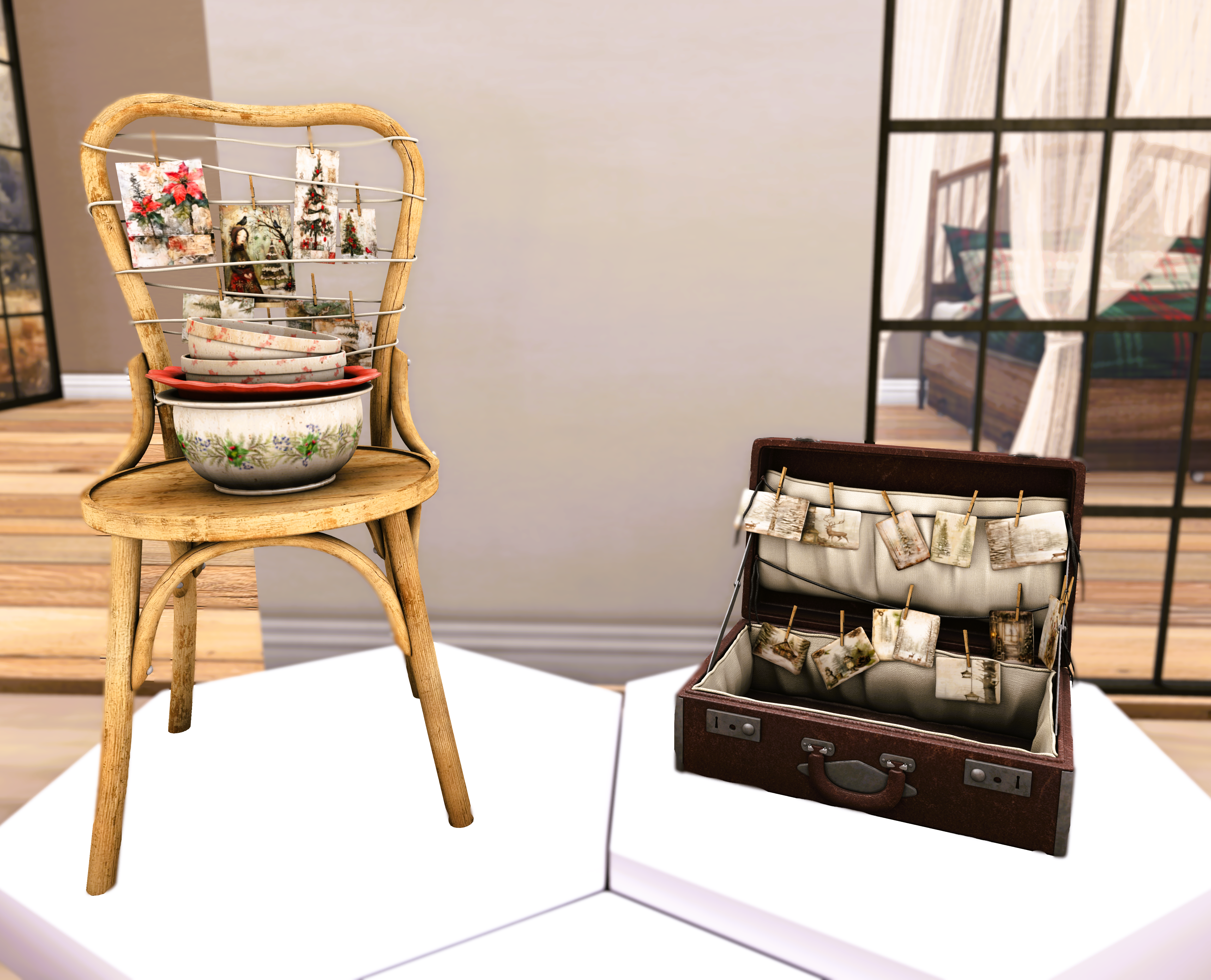 Dreamland Designs – Seasonal Memory Suitcase & Chair