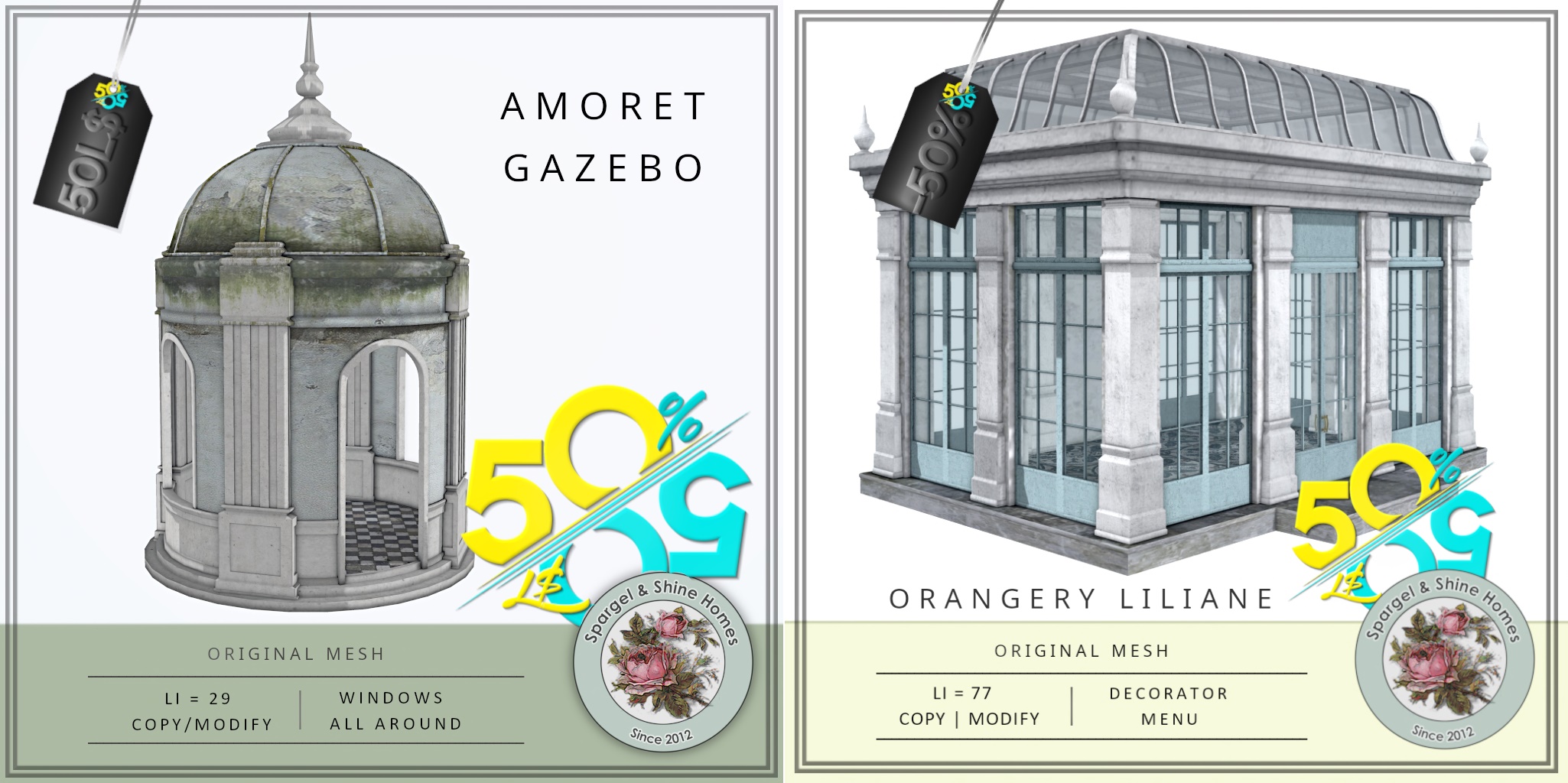 Spargel & Shine – Amoret Gazebo & Orangery Liliane