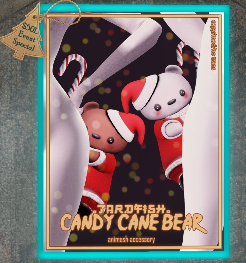 Tardfish – Candy Cane Bear