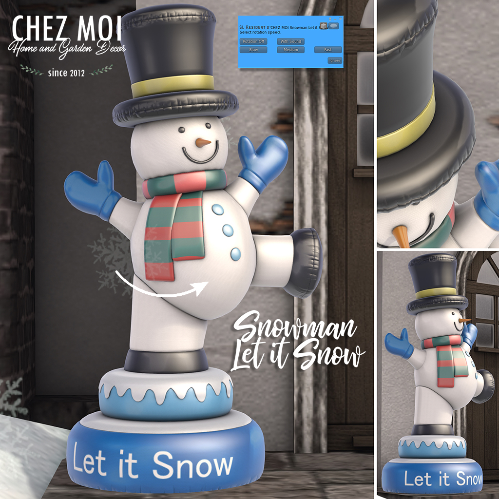 Chez Moi – Snowman Let It Snow