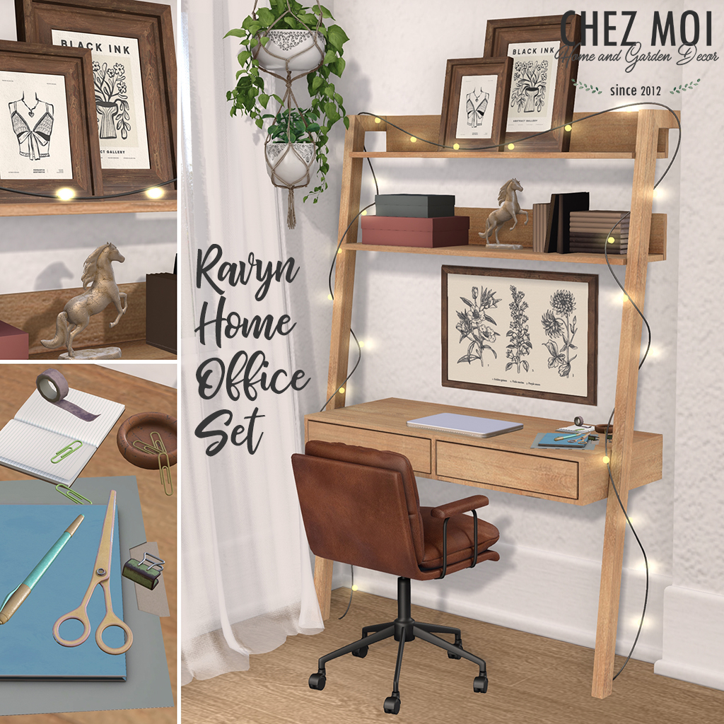 CHEZ MOI – Ravyn Home Office Set