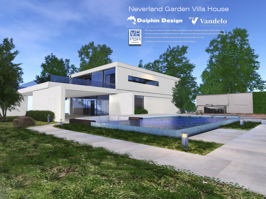 Dolphin Design –Neverland Garden Villa House